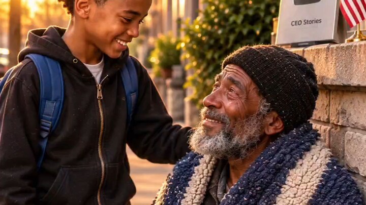 He Took a Beggar’s Only Blanket… But the Reason Why Made Him Cry. 😭❤️