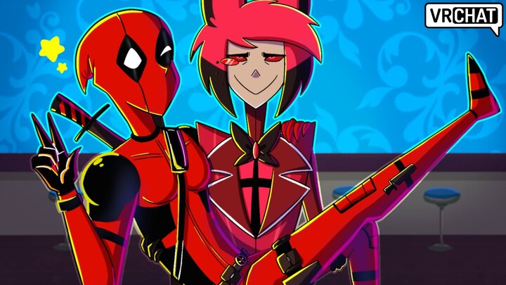 Deadpool VISITS the Hazbin Hotel in VRChat