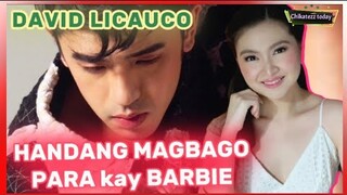 HANDANG MAGBAGO! DAVID LICAUCO TAKOT MAGALIT si BARBIE FORTEZA sa KANYA