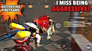 ROS MOBILE: Aggressive in Fireteam🔥 / Insane Shotgun and SMG Shots / Rules of Survival / Ep.125