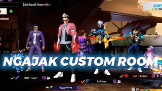 TIK TOK FREE FIRE LUCU NGAJAK CUSTOM ROOM KOK KEBANTAI (TIKTOK FF) PART 43