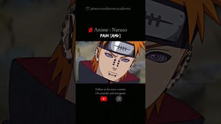 🔥Pain[AMV] || Naruto edits #shorts #shortsfeed #narutoshippuden #animeedit #anime