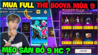 NTN chơi lớn mua full ” Thẻ Booya Mùa 9 ” , săn đồ 9 KC trong bánh xe nhân phẩm ???