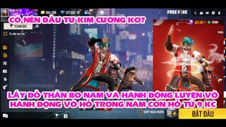 FREE FIRE | LẤY HÀNH ĐỘNG LUYỆN VÕ HỔ VÀ BỘ ĐỒ THẦN BO NAM TỪ 9KC - REVIEW FULL HD KHÔNG CHE!!!