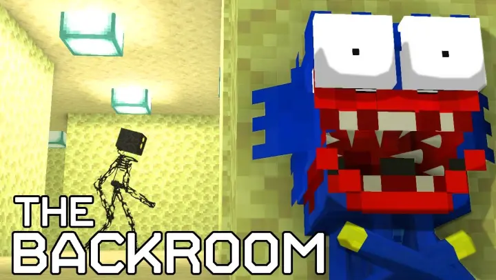 Monster School : BACKROOM ft BABY HUGGY WUGGY - Minecraft Animation