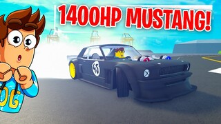 Ken Block's 1400HP AWD MUSTANG Is added to Car Dealership Tycoon! (BEST DRIFT CAR)