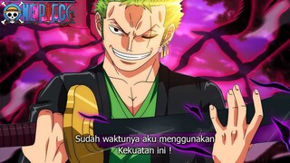 ONE PIECE 1077 ! SEMUA TERKEJUT ! ZORO MENGELUARKAN AURA HAKI DAHSYAT UNTUK MENEBAS SERAPHIM