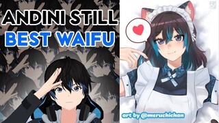 Andini Adinata STILL BEST WAIFU 2 - FANART REVIEW