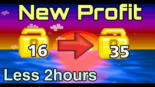 Growtopia How to profit 16wls to 35wls (VERY EASY)