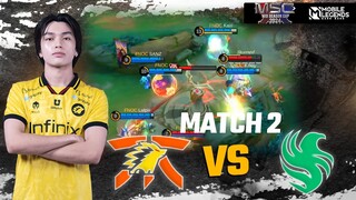 META ASASSIN IS BACK!! KAIRI FANNY KELUAR BROH, KIBOY GROCK AGRESIF PARAH - ONIC VS FALCON MATCH 2