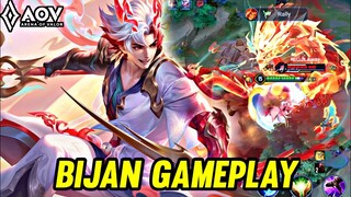 AOV : BIJAN GAMEPLAY | IN DS LANE - ARENA OF VALOR LIÊNQUÂNMOBILE ROV