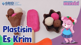 Membuat Plastisin - Es Krim