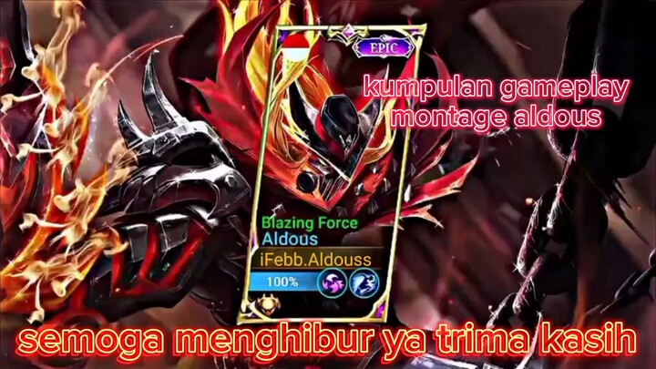 KUMPULAN MONTAGE ALDOUS+ MANIAC. ALDOUS HOKI?