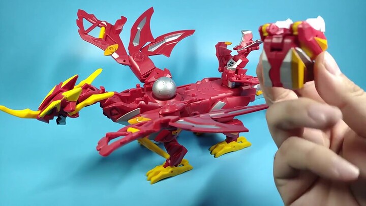 Childhood memories! "Bakugan Fighter" Steel Dragon 6-in-1