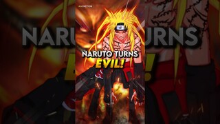 What If Naruto Went Evil Instead Of Sasuke? #shorts #naruto #sasuke
