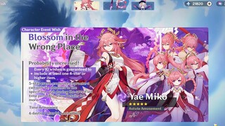 When Yae Miko Banner Have A Different Pity Systems