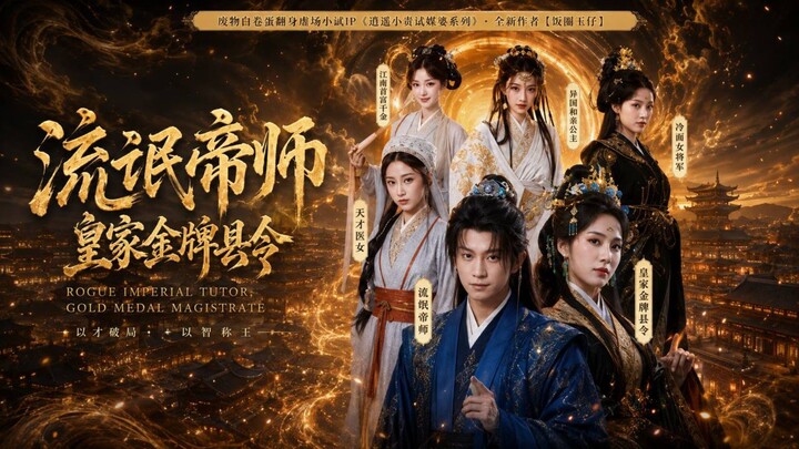 🎬 Rogue Imperial Tutor, Gold Medal Magistrate | Liu Mang Di Shi, Huang Jia Jin Pai Xian Ling | 流氓帝师