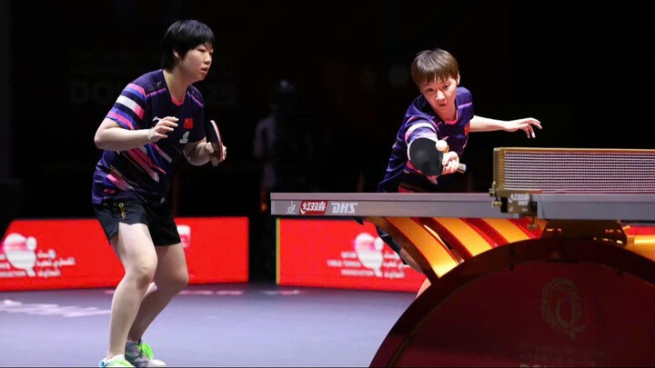 WANGMANYU/KUAIMAN-CHA SU YONG/PAK SU GYONG-ITTF World Table Tennis Championships
