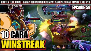 10 CARA WINSTREAK || URANUS GAMEPLAY || URANUS BEST BUILD 2024.MLBB/MOBILE LEGENDS