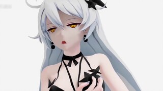 [MMD]เคียน่าในชุดดำหน้าร้อนร้องเพลง <Sayonara>|<Honkai Impact 3>