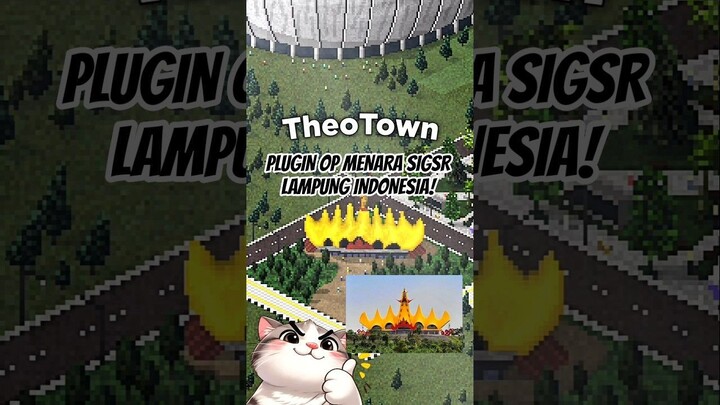 PLUGIN OP EFEK LENGKAP DARI INDONESIA DI THEOTOWN!MENARA SIGER LAMPUNG #short