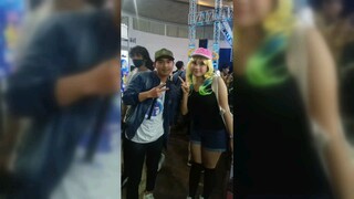 bersama cosplayer