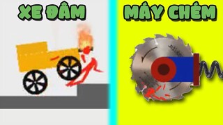 CHẾT BỞI MÁY CHÉM HAY CHẾT BỞI XE ĐÂM !!! (cảnh báo nguy hiểm 9999)✔