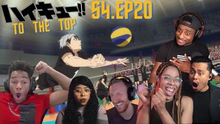 CAPTAIN KITA | HAIKYUU TO THE TOP SEASON 4 EPISODE 20 BEST REACTION COMPILATION