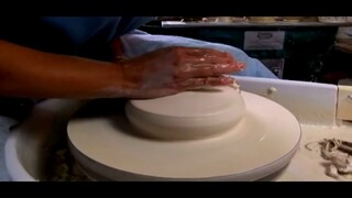 How to Make Pottery Cups & Vases - Centering & Opening Large Pottery Cylinders