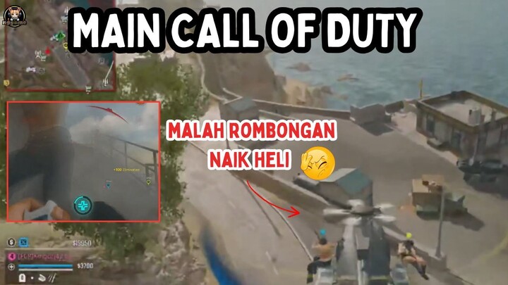 Udah Tau Ditembaki, Malah Rombongan Naik Helikopter! Main Game Call of Duty