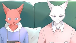 While the boy was playing games, he received a call from the goddess...