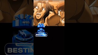 BAKI IS LEVEL KI LADAI KR SAKTA HAI {PART16}#bakivsyujiro#viral#shorts#shorts #shortsfeed#baki#anime