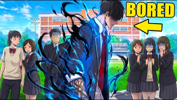 Saat Pemburu Dewa Kelas SSS Menyamar Jadi Anak Sekolah| Rekap Manhwa part 3