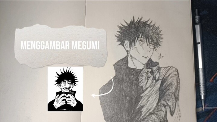 Menggambar Megumi | Jujutsu Kaisen