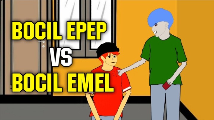 Bocil Epep VS Bocil Emel  |  Animasi Talikehutang