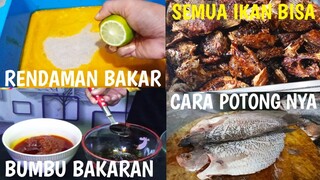 RESEP IKAN BAKAR KOMPLIT || SEMUA JENIS IKAN BISA DENGAN CARA INI