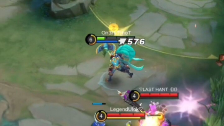 ALPHA AND friend