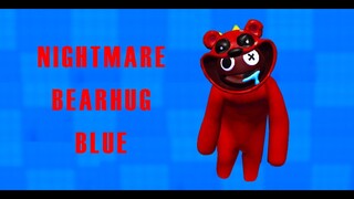 How to find NIGHTMARE BEARHUG BLUE- RAINBOW FRIENDS MORPHS 🌈  ROBLOX (NEW UPDATE)