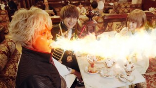 Gintama Sanye Arc, since ancient times, real people have ruined anime, only Gintama ruins real peopl