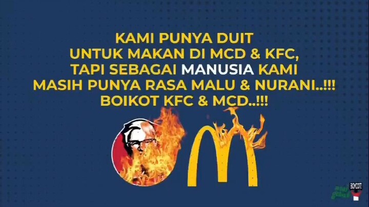 kenapa harus boikot? kenapa sosmed tidak di boikot?