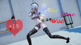 MMD (R-18) Girl Gone Wild Haku Maid ชุดชั้นใน + Motion dl