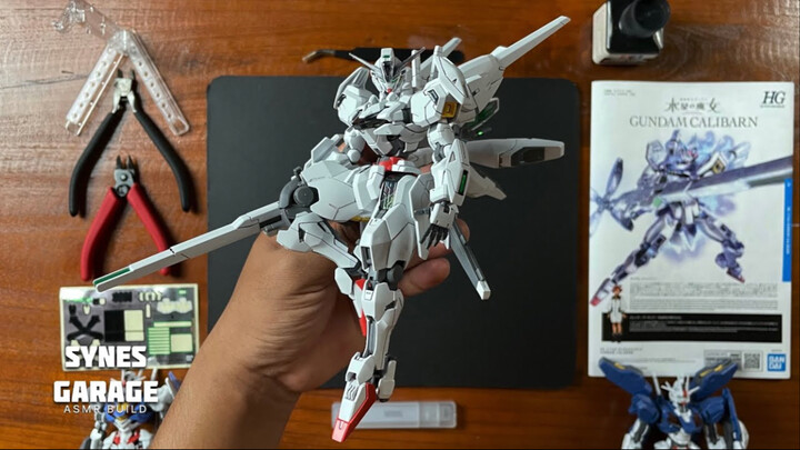 沉浸式拼装模型：万代HG 1/144 水星的魔女 凯列班高达 异灵高达