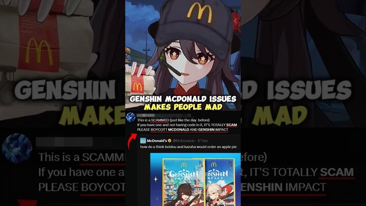 Genshin McDonald Issues Makes People Mad!