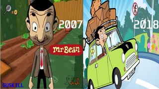 Evolução Dos Jogos Do Mr. Bean (2007 - 2018)
