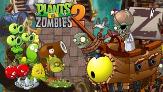 Plant Vs. Zombies 2 Tập 6 : Đại Chiến Boss Zombie Vua Hải Tặc | Vũ Liz Mobile