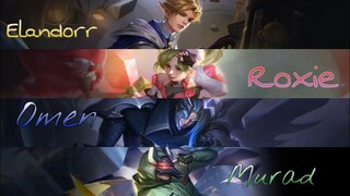 SPLASH SKIN MURAD, ROXIE, ELANDORR, OMEN| AOV | LiênQuân | ROV | 傳說對決