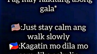 America vs Philippines part 4 😐😑😶