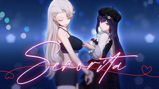 【翻跳】风情万种双人舞《Señorita》！！【直播剪辑】