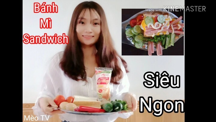 Làm bánh mì sandwich siêu ngon