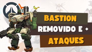 BASTION REMOVIDO e + ATAQUES DE HACKERS NA MADRUGADA | OVERWATCH 2